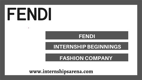 lavorare fendi roma|fendi internships.